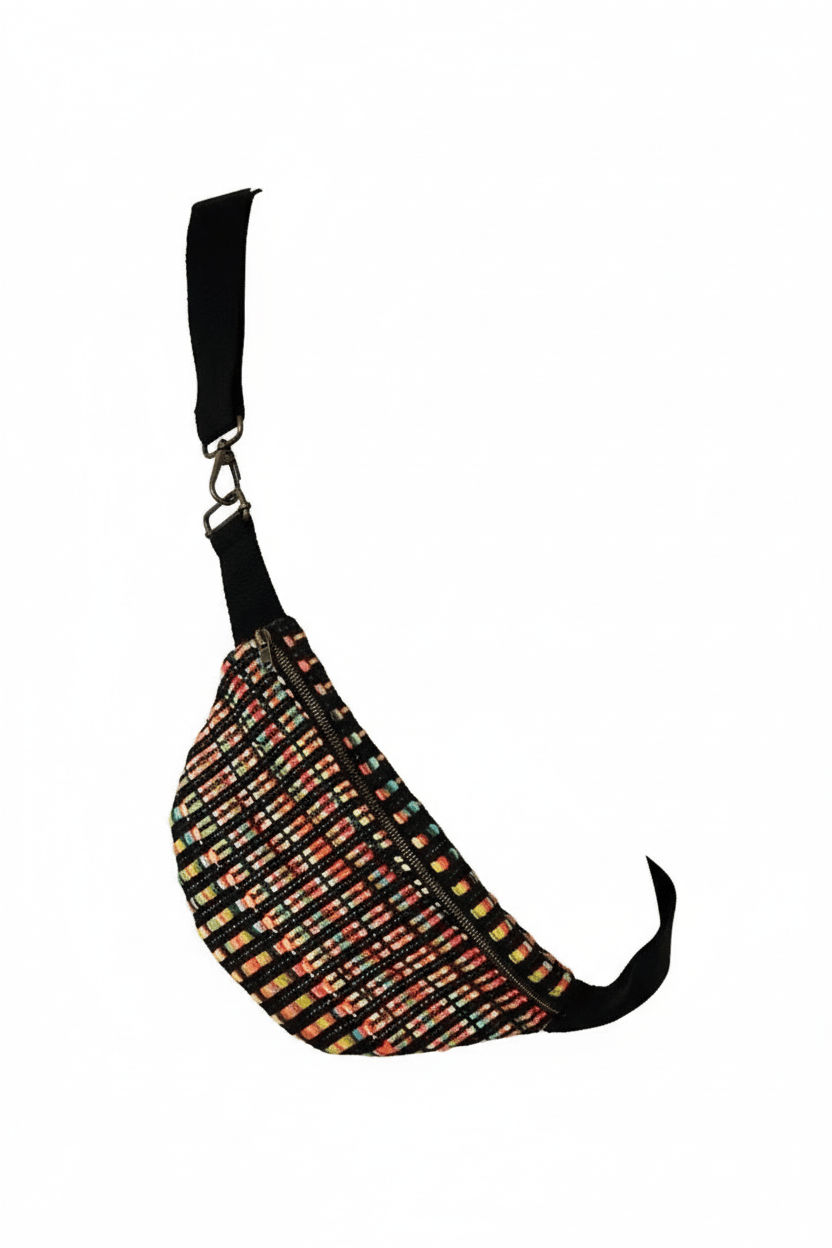 Sac banane Garance en tweed