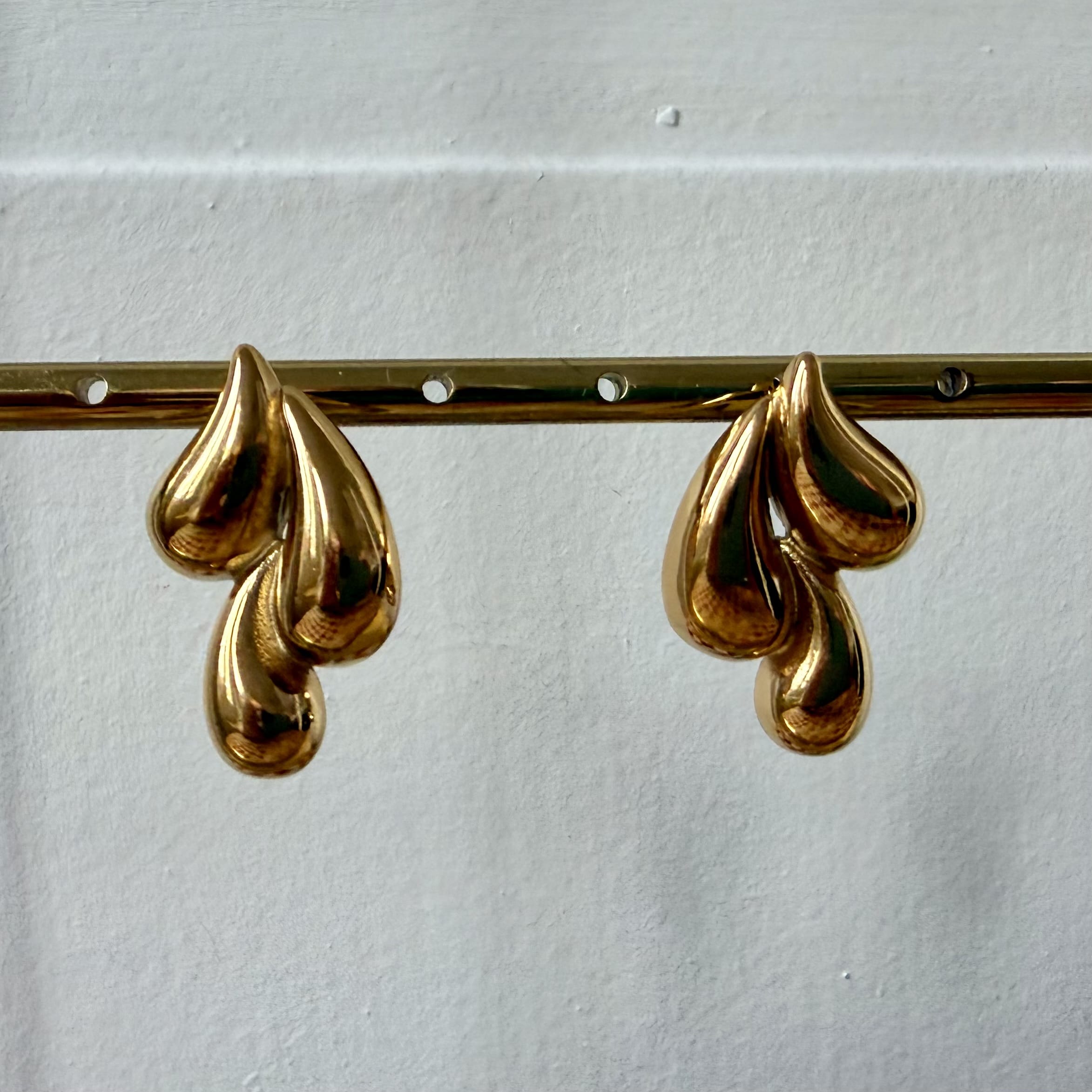 Boucles d'oreilles noisetier