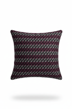 Coussin 50x50cm en tweed tissé et fabriqué en France