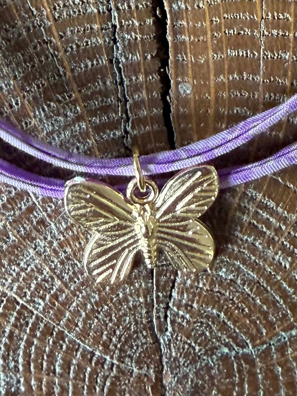 Bracelet Evesome x Le Petit Lien de Paris en Liberty de coton et acier inoxydable doré
