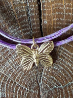Bracelet Evesome x Le Petit Lien de Paris en Liberty de coton et acier inoxydable doré
