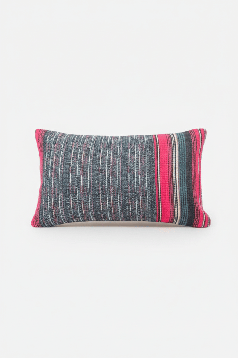 Coussin 65x40 cm en tweed tissé et fabriqué en France