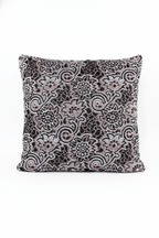 Coussin 50x50cm en tweed tissé et fabriqué en France