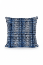 Coussin 50x50cm en tweed tissé et fabriqué en France
