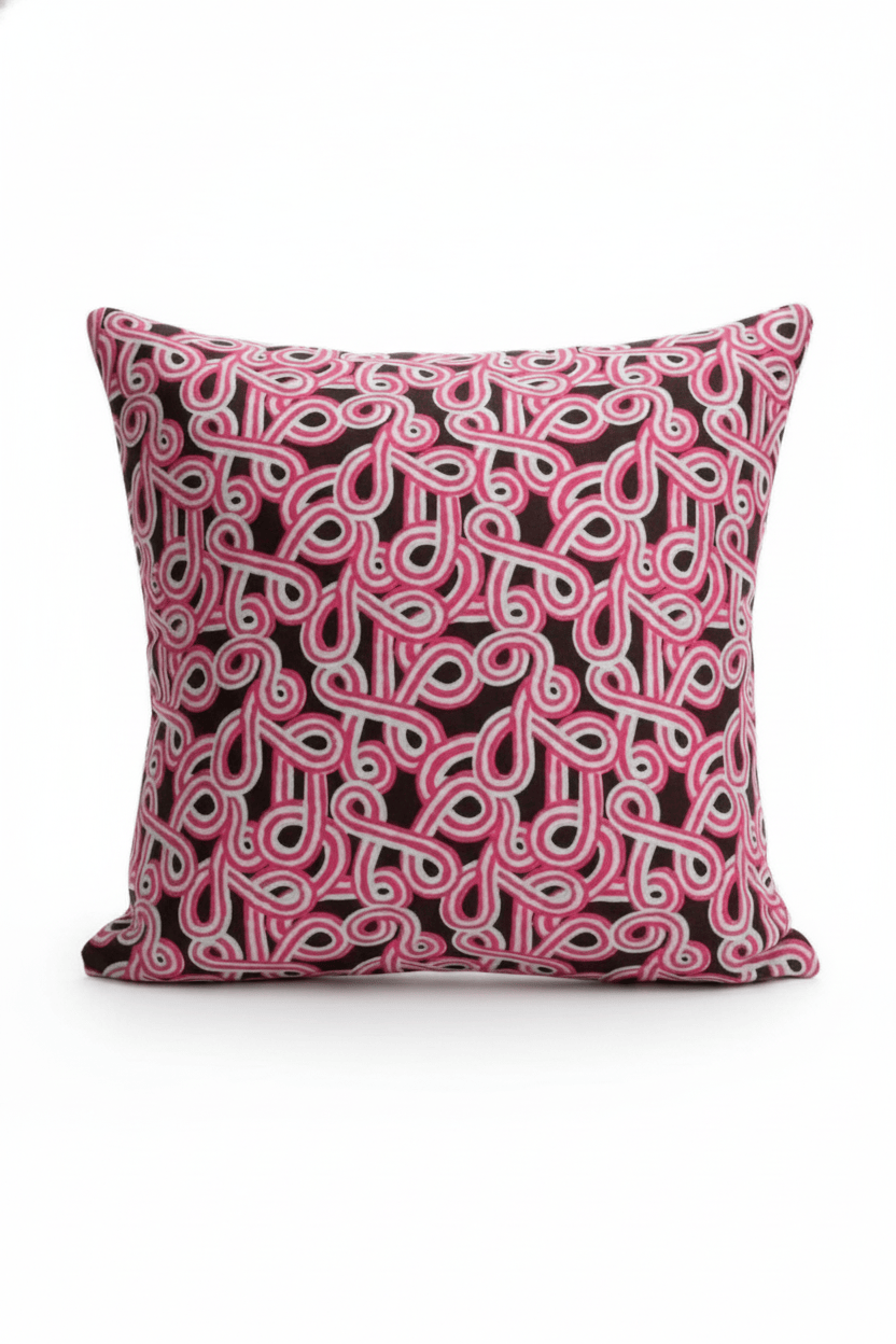 Coussin 50x50cm en denim de Liberty