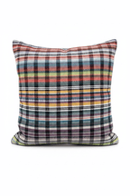 Coussin 50x50cm en tweed tissé et fabriqué en France