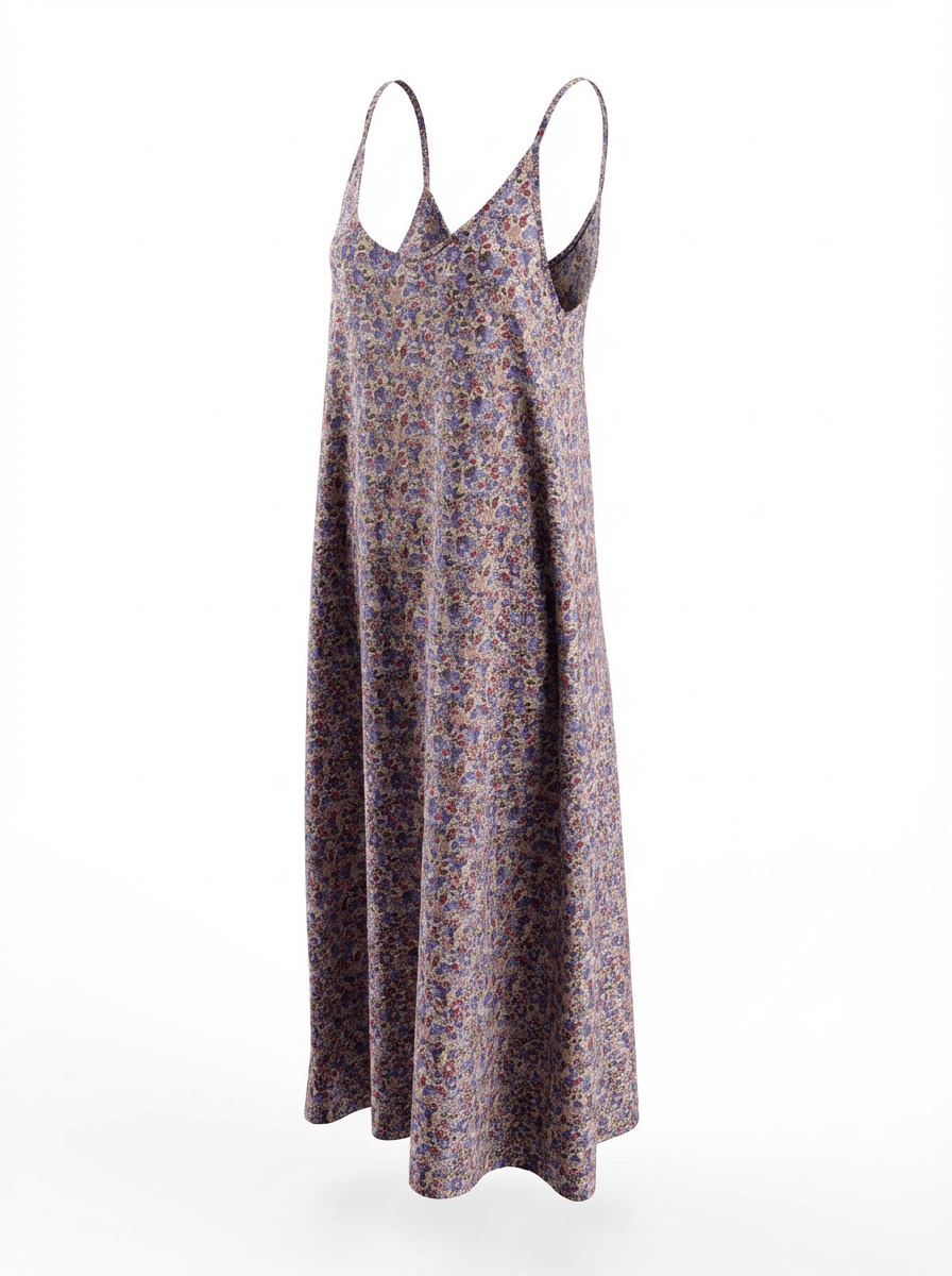 Robe longue nuisette fabriquée en France