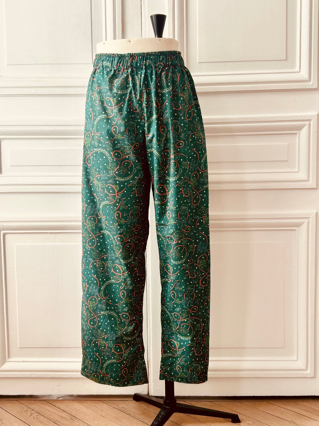 Pantalon en coton Liberty fabriqué en France