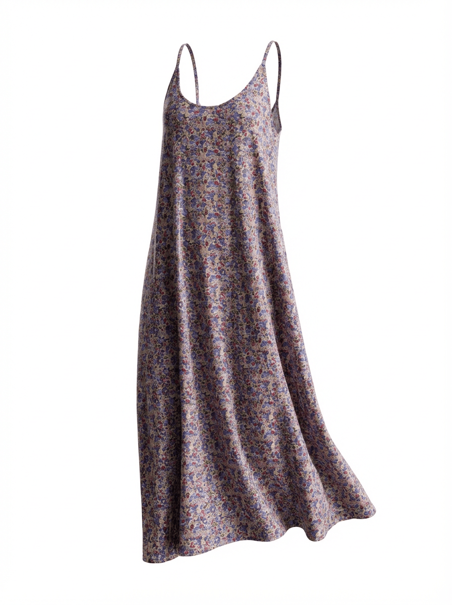 Robe longue nuisette fabriquée en France