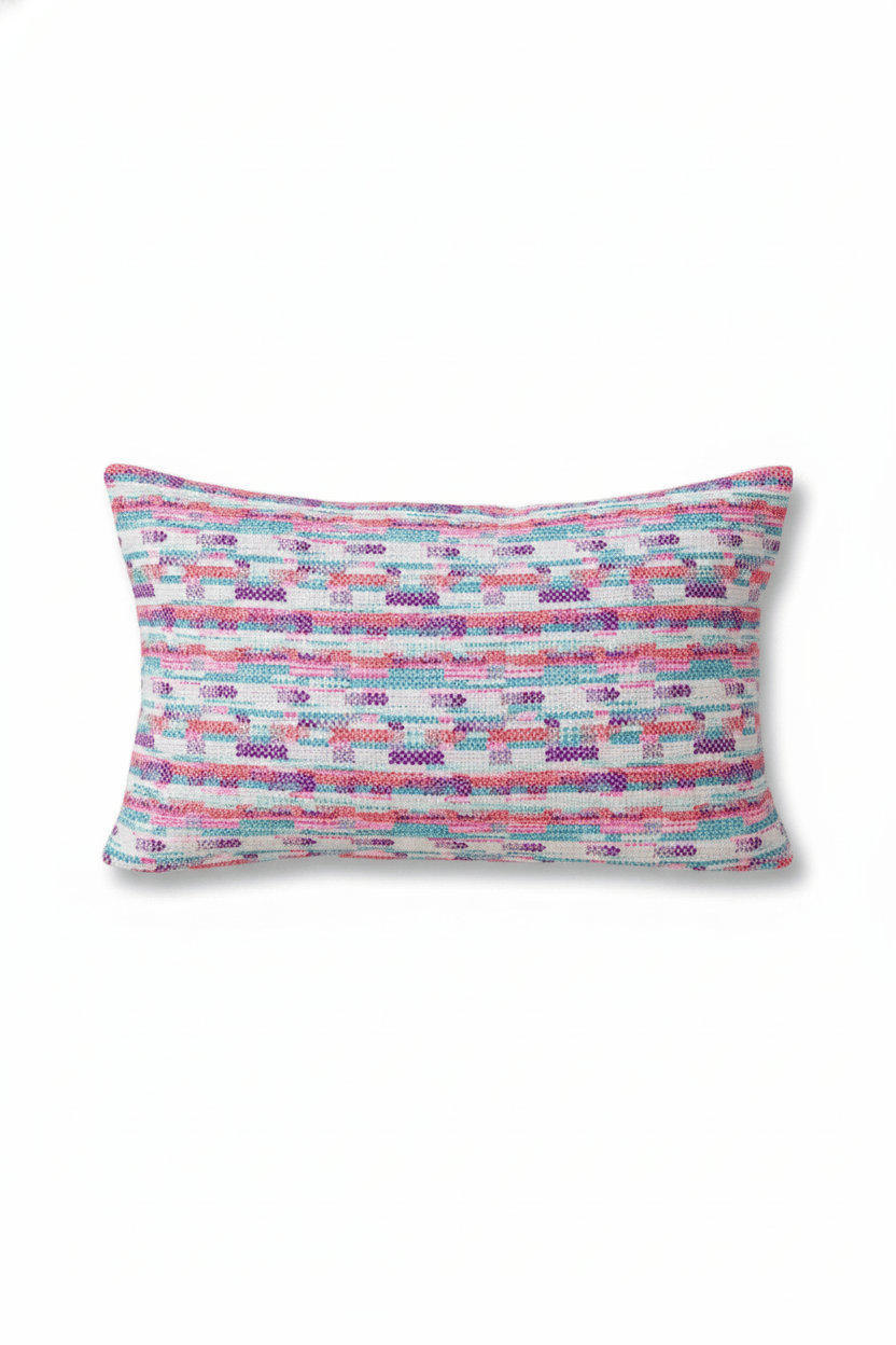 Coussin 65x40 cm en tweed tissé et fabriqué en France