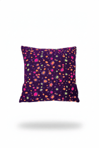 Coussin 50x50cm en tweed tissé et fabriqué en France