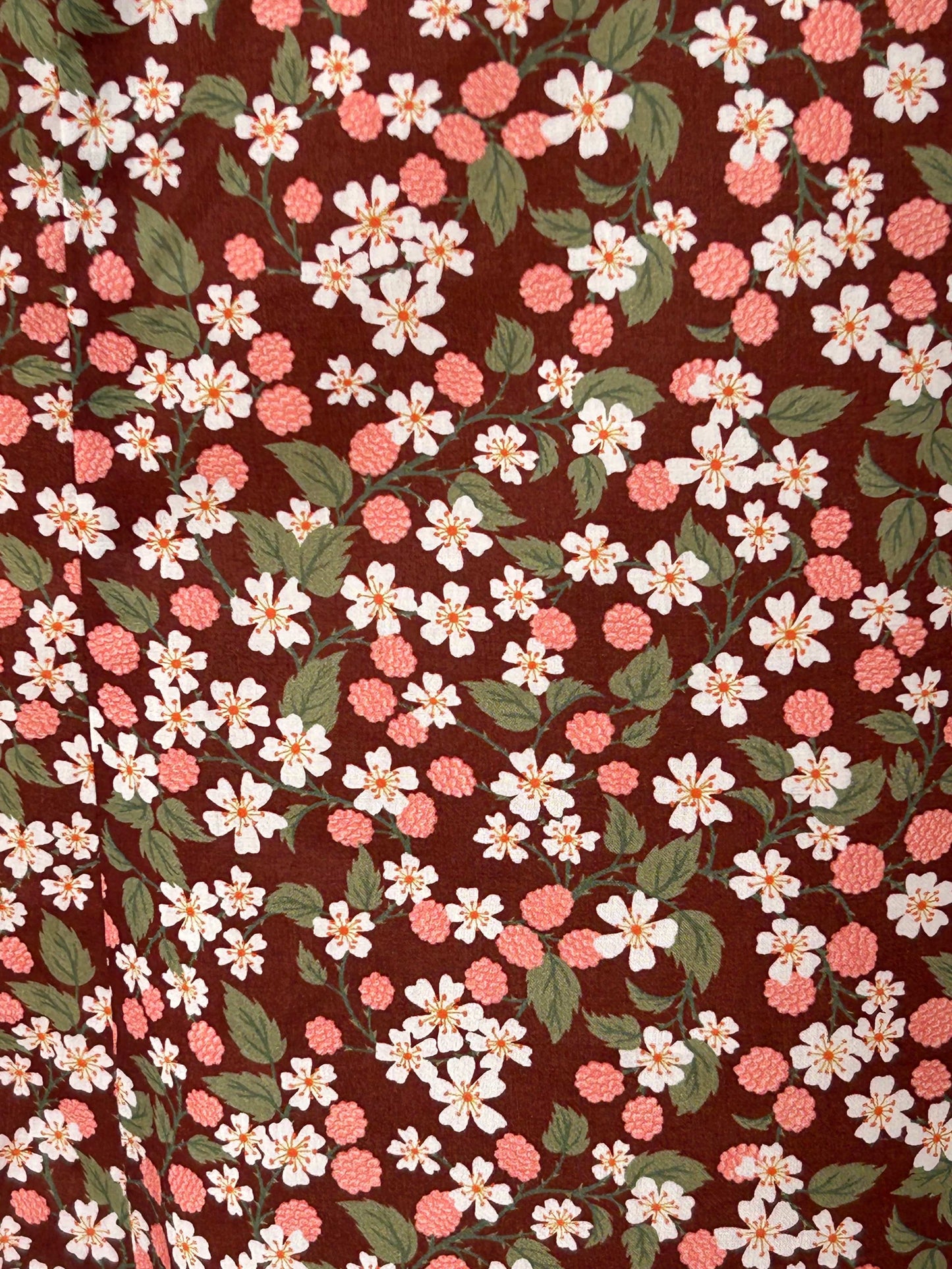 Salopette en coton imprimé Liberty fabriqué en France