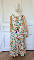 Robe longue imprimé mexicain