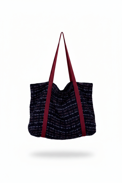Sac Marie en tweed multicolore fabriqué en France (Copie)