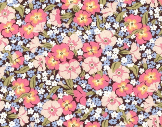 Triangle en 140 cm de longueur et 47 cm de hauteur en Liberty de coton doublé