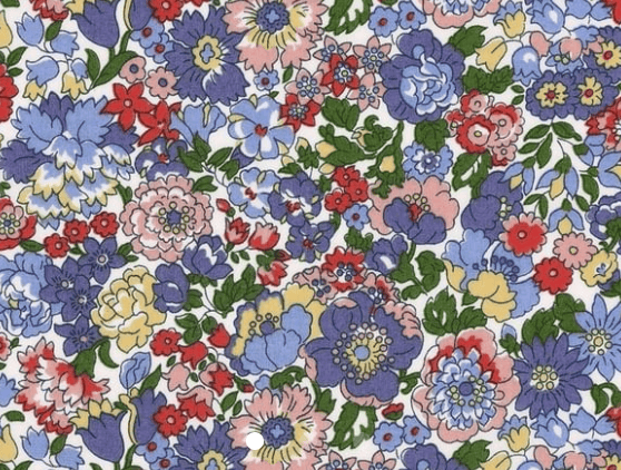 Kimono en coton imprimé Liberty fabriqué en France