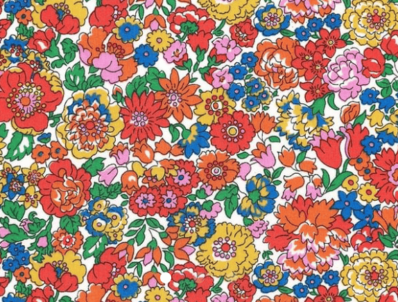 Kimono en coton imprimé Liberty fabriqué en France