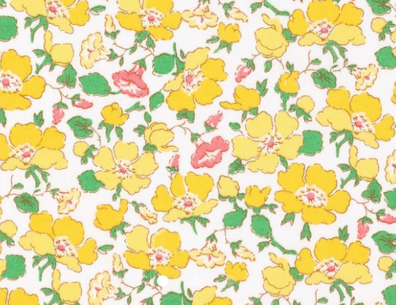 Triangle en 140 cm de longueur et 47 cm de hauteur en Liberty de coton doublé