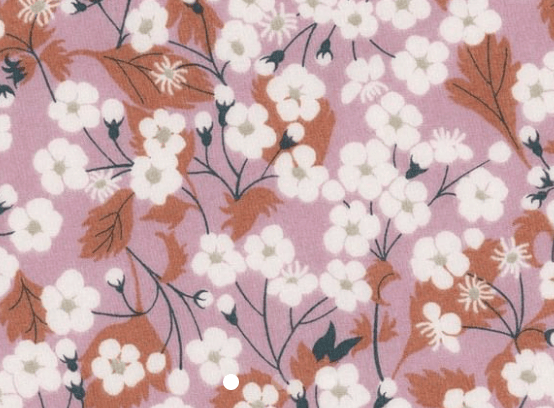 Triangle en 140 cm de longueur et 47 cm de hauteur en Liberty de coton doublé