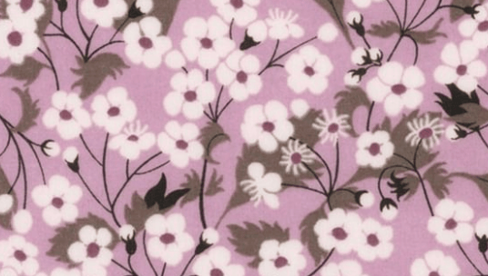 Triangle en 140 cm de longueur et 47 cm de hauteur en Liberty de coton doublé