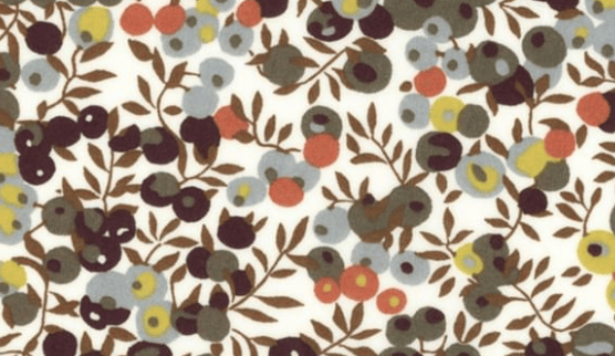 Triangle en 140 cm de longueur et 47 cm de hauteur en Liberty de coton doublé