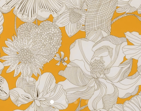Foulard pointe 109 x 15 cm en Liberty de coton doublé