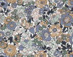 Foulard pointe 109 x 15 cm en Liberty de coton doublé