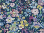 Foulard pointe 109 x 15 cm en Liberty de coton doublé