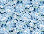 Foulard pointe 109 x 15 cm en Liberty de coton doublé