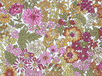 Foulard pointe 109 x 15 cm en Liberty de coton doublé