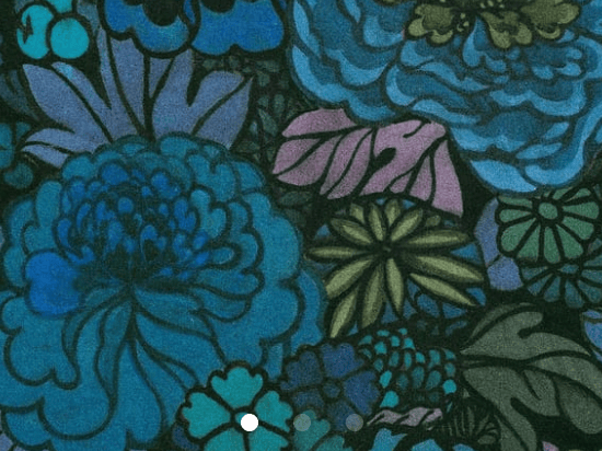 Foulard pointe 109 x 15 cm en Liberty de coton doublé