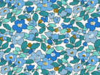 Foulard pointe 109 x 15 cm en Liberty de coton doublé
