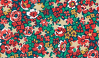 Foulard pointe 109 x 15 cm en Liberty de coton doublé