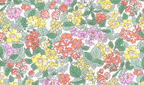 Foulard pointe 109 x 15 cm en Liberty de coton doublé