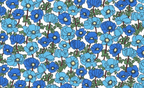 Foulard pointe 109 x 15 cm en Liberty de coton doublé