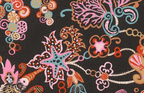 Foulard pointe 109 x 15 cm en Liberty de coton doublé