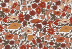 Foulard pointe 109 x 15 cm en Liberty de coton doublé