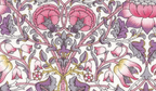 Foulard pointe 109 x 15 cm en Liberty de coton doublé