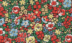 Foulard pointe 109 x 15 cm en Liberty de coton doublé