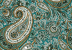 Foulard pointe 109 x 15 cm en Liberty de coton doublé