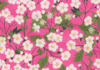 Foulard pointe 109 x 15 cm en Liberty de coton doublé