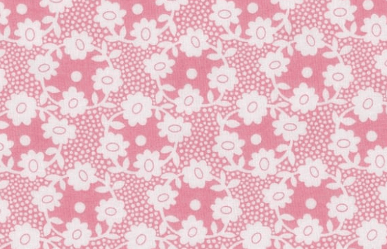 Foulard pointe 109 x 15 cm en Liberty de coton doublé