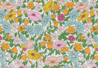 Foulard pointe 109 x 15 cm en Liberty de coton doublé