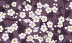 Foulard pointe 109 x 15 cm en Liberty de coton doublé