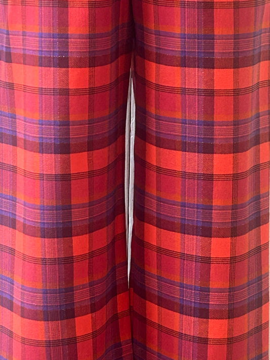 Pantalon en tartan ultra doux fabriqué en France
