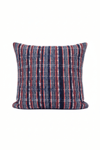 Coussin 50x50cm en tweed tissé et fabriqué en France