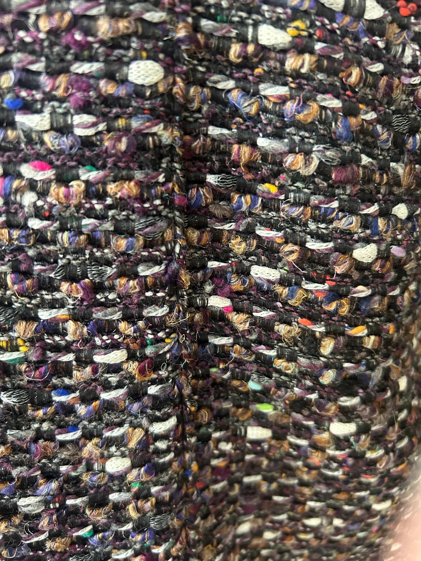 Kimono en tweed fabriqué en France