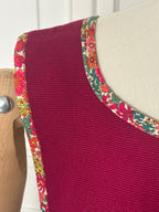 Tablier en coton et Liberty fabriqué en France