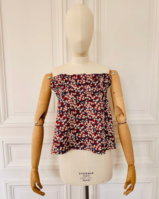 Top ou jupe au choix en Liberty de coton fabriqué en France
