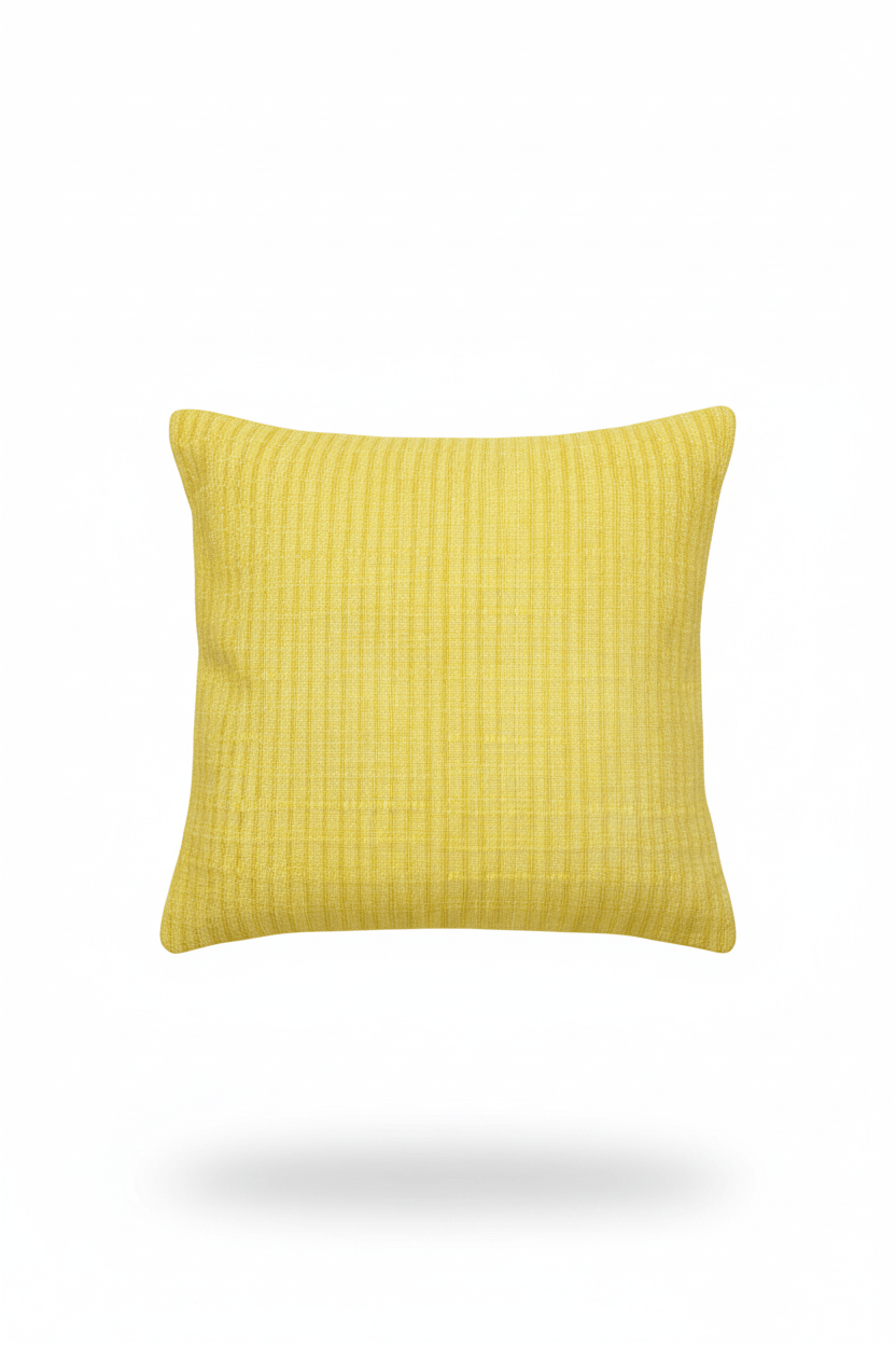 Coussin 50x50cm en tweed tissé et fabriqué en France